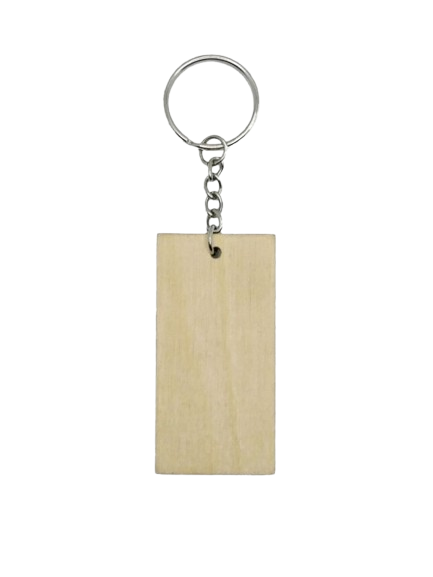 Brelok drewniany