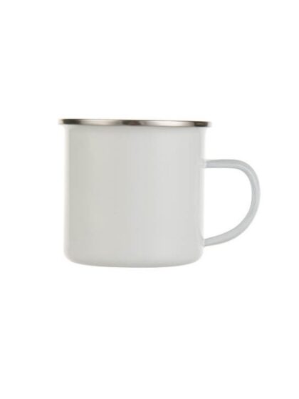 Kubek metalowy, emaliowany 360 ml